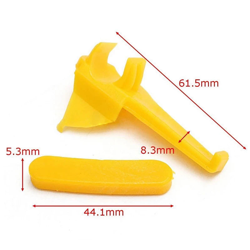 12pcs Set Tyre Changer Part Plastic Mount Demount Duck Head Insert Rim Protectors Car Tire Repair Tools