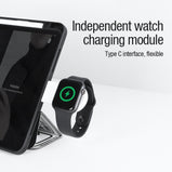 NILLKIN 3 in 1 Magnetic Wireless Charger Stand For iphone13 /14 pro max For Airpods Pro Wireless Charger For Apple Watch Ultra