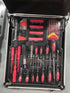 Steel Tool Box With Hand Tool Sets For Garage Storage Tool Cabinet Trolley Box