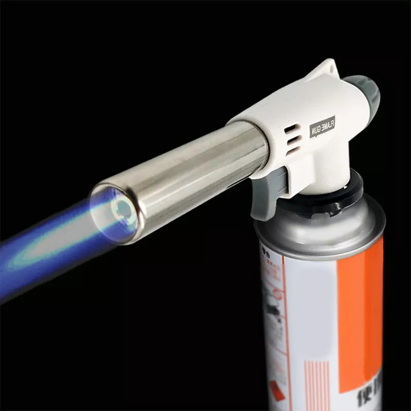 Welding Gas Burner Flame Gas Torch Flame Gun Blowtorch Cooking Soldering Butane AutoIgnition gas-Burner Lighter Heating for BBQ