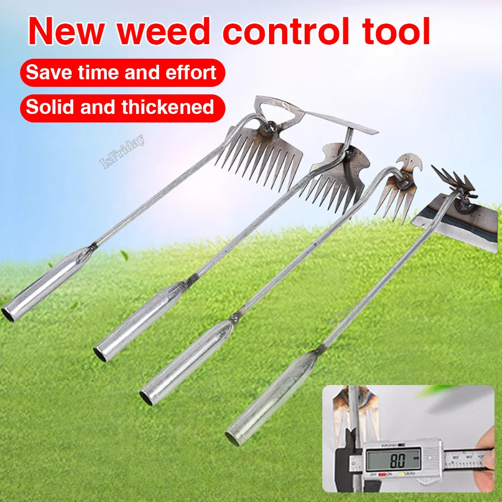 New Weeding Artifact Uprooting Weeding Removal Tool Multifunctional Shovel Pulling Weeds Hoes Agricultural Rakes Gardening Tools