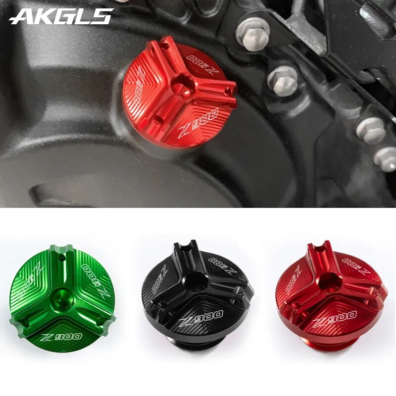 For Kawasaki Z900 Z 900 2017-2020 2021 2022 2023 Motorcycle Rear Front Brake Fluid Cap And Fuel Cap Protection Accessories