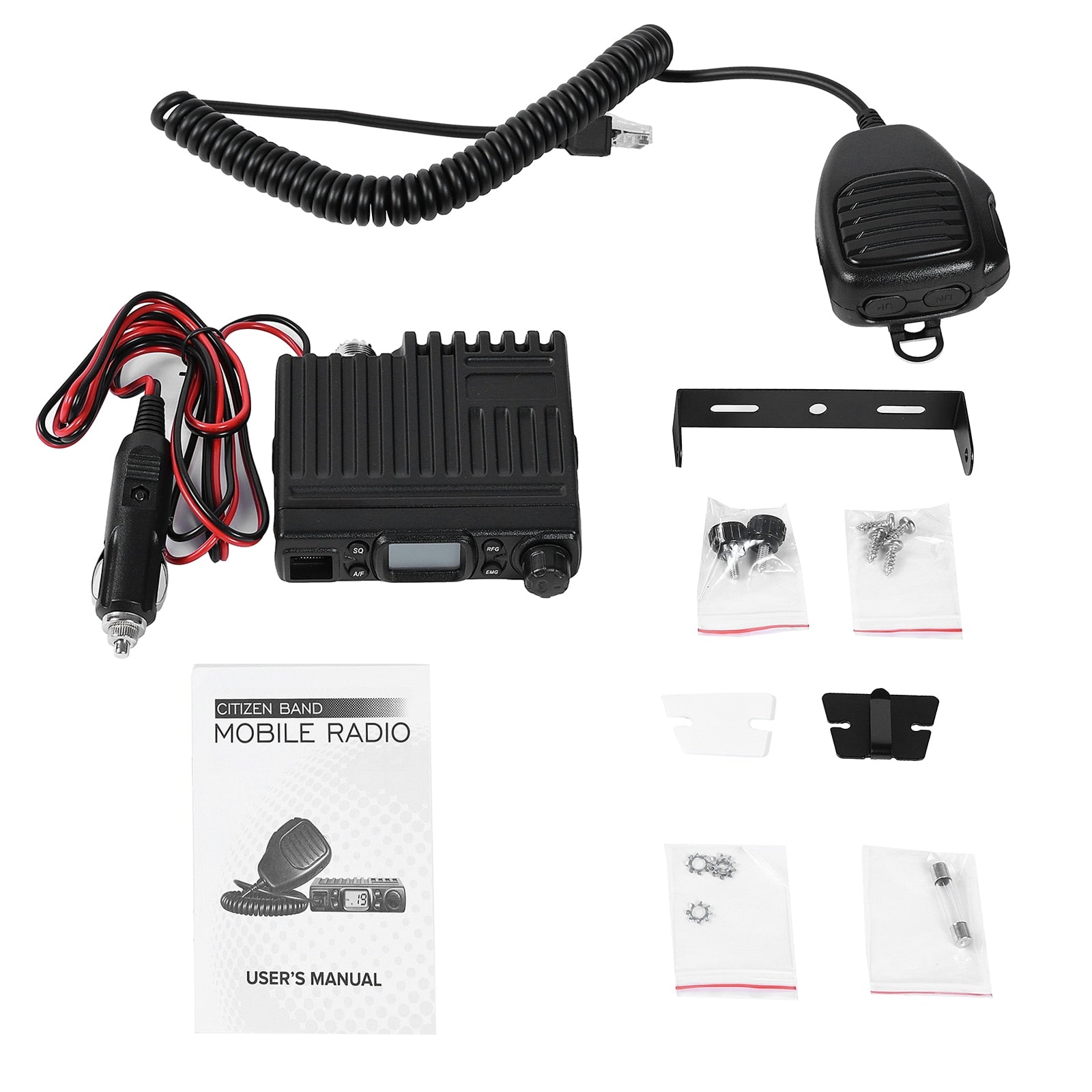 AR-925 CB-40M CB Car Radio 25.615-30.105MHz 4W/8W AM FM Walkie Talkie Amateur Citizen Band Ham Station