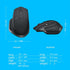 Logitech MX Master2s Wireless Bluetooth Mouse for Office iPad Laptop Desktop Computer Rechargeable Model