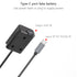 PD USB-C AC-PW20 NP-FW50 Dummy Battery Power Adapter For Sony ZV-E10 A7M2 A7II A7S2 A7R A7RII A6000 A6300 A6400 A6500