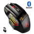 Wireless Bluetooth Mouse for Laptop Computer Rechargeable Portable Gaming Mause Silent Ergonomic RGB Backlight Gamer Mice for PC