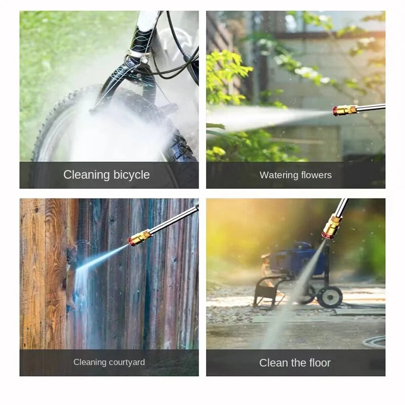 30000mAh High Pressure Car Wash Gun Cordless Portable Car Washer Gun Foam Generator for Home Garden Car Cleaning Accessories