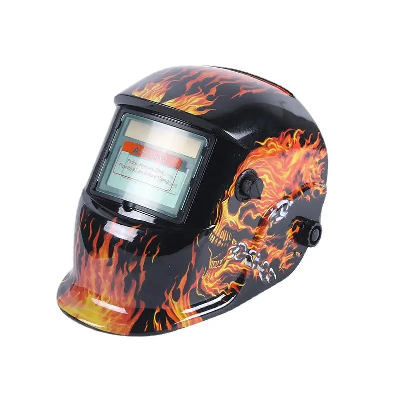 1PC Welding Mask Solar Automatic Color Headworn Welding Helmet High Temperature Resistance Protective Welder Mask Hat