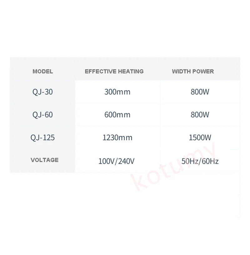 30/60/80CM Acrylic Bending Machine Hot Heating Bender Acrylic Bender For Plastic Plates PVC Plastic Board With Heating Wire