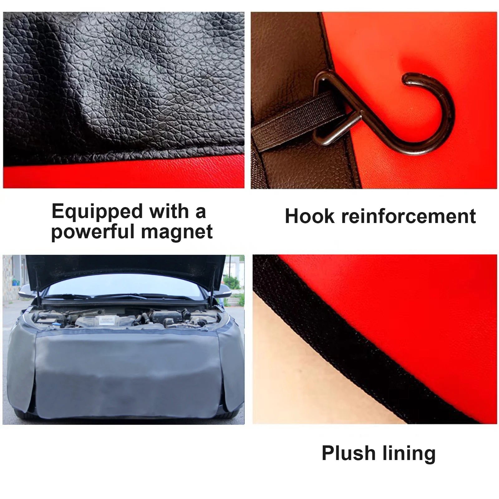 3PCS Universal Car Magnetic For Fender Cover Protection pad Foldable Protector Mechanic Work Mat Auto Repairing Pad