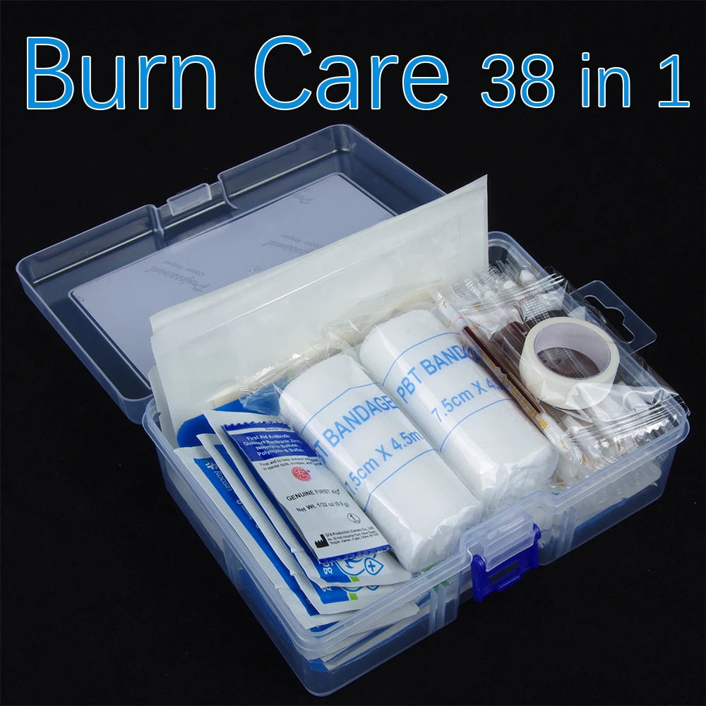 Medical Burn Dressing Non-woven Scald Pad Wound Care Anti-infection Antibiotic Ointment Gel First Aid Kit Hydrogel Burncare EDC