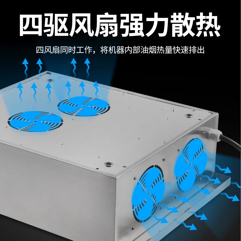 Eight-pin commercial induction cooker 3500w concave induction cooker high-power 5000w watt sizzling hotel electric frying stove
