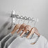 Wall Mounted Drying Rack Clothes Hanger Indoor & Outdoor Space Saving Clothes Rack Bathroom Balcony Aluminum Laundry Clothesline