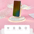 Creative Angel Wings Wireless Charger QI Wireless Charger 10W Fast Charge Vertical Mobile Phone Wireless Charger