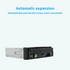 Grandnavi Universal 1Din Retractable Car Radio Stereo MP5 Player 7inch Touch Screen Mirrorlink SD FM USB Bluetooth AUX Audio