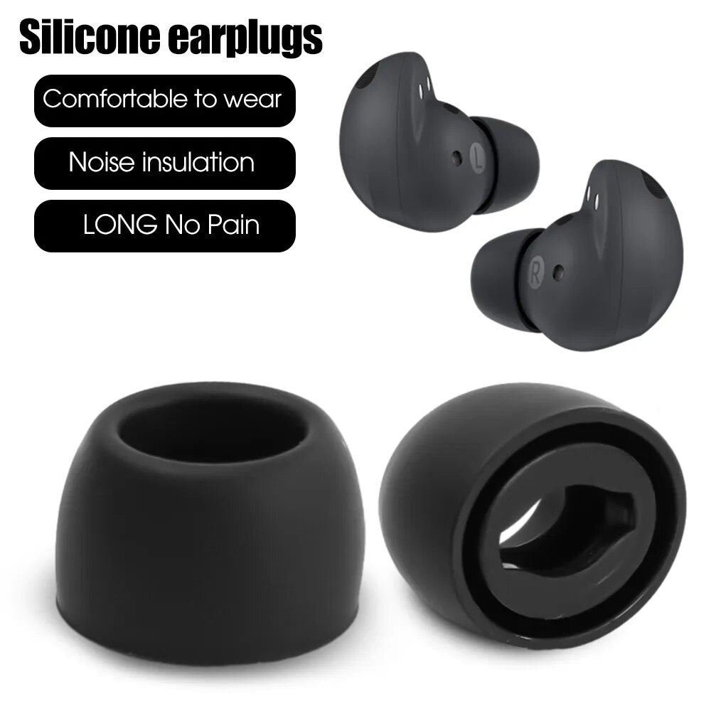 For Samsung Galaxy Buds Pro Eartips Earbuds 1:1 Silicone Replacement Ear Pads Buds Noise Isolation Earplugs Earphone Accessories