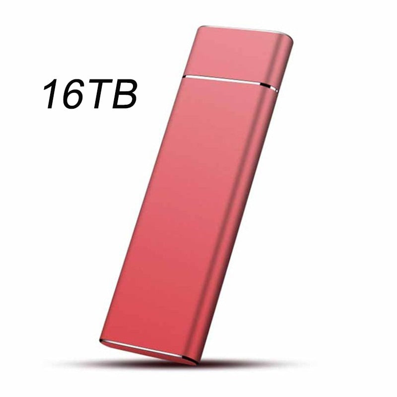 XIAOMI 2023 Original High-speed Portable SSD 500GB 1TB 16TB External Hard Drive HD Mass Storage USB 3.1 Interface for Laptop