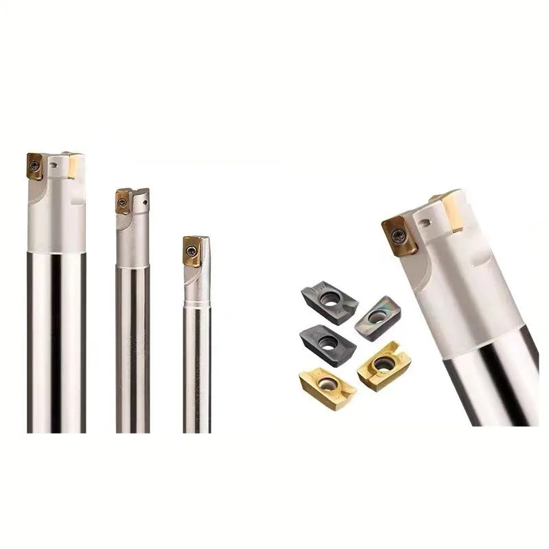 BAP300R Corn Milling Cutter Rod Side Roughing Cutting Spiral Groove Machining Center Tool for CNC APMT1135 VP15TF Carbide Insert