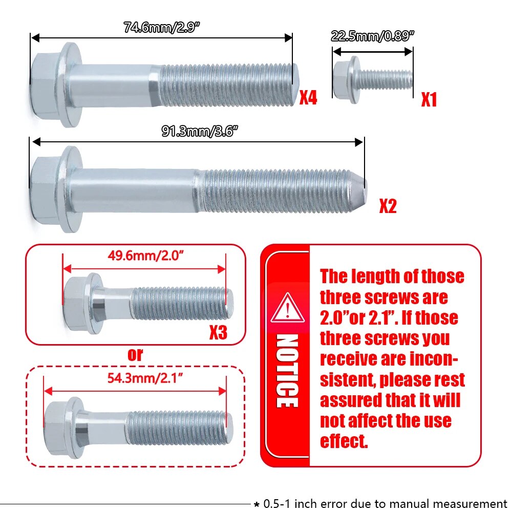 Stainless K Series Transmission Bolt Metal Transmission Screws Hard Engine Screws Rustproof Screws Set for Honda Acura K20 K24