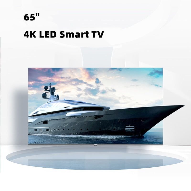POS express65 Inch 4K Smart TV LED Android System Dolby-Vision & Sounds UHD LED internet TV 65" inch smart HDR LCD TV Television