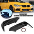 Rhyming For BMW F30 F31 F35 Front Bumper Lip Splitter Spoiler Kit 320i 328i 330i 335i 340i 316d 318d M Sport 12-19  Fog Lamp