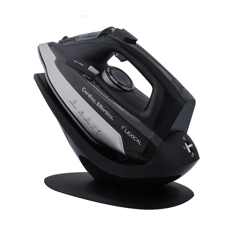 Professional Steam Iron for Clothes Ironing Machine with Stand 2200W Ceramic Plate Self Clean Function