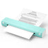 Portable Printers M08f A4 Wireless For Travel Thermal Printer Use For Mobile Office, Support 8.26"X11.69" A4 Size Thermal Paper