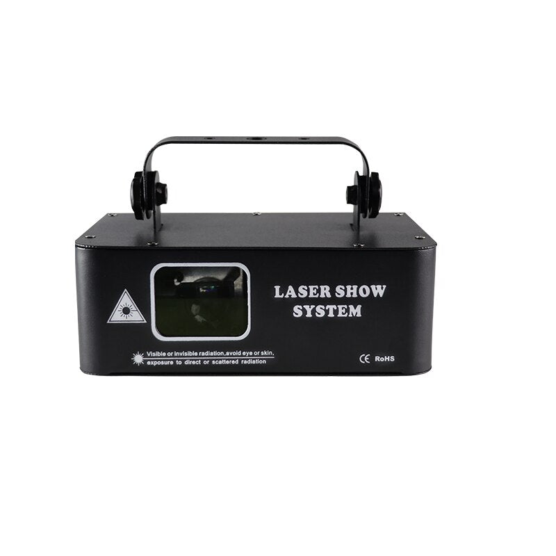 Christmas Lights RGB Laser Scanner Laser Projector DJ Disco Stage Lights 500MW Voice +DMX Control Mode Wedding  Bar Club Applica