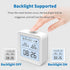 Tuya WIFI Smart Temperature Humidity Sensor Hygrometer Thermometer Backlight Smart Life Support Alexa Google Assistant