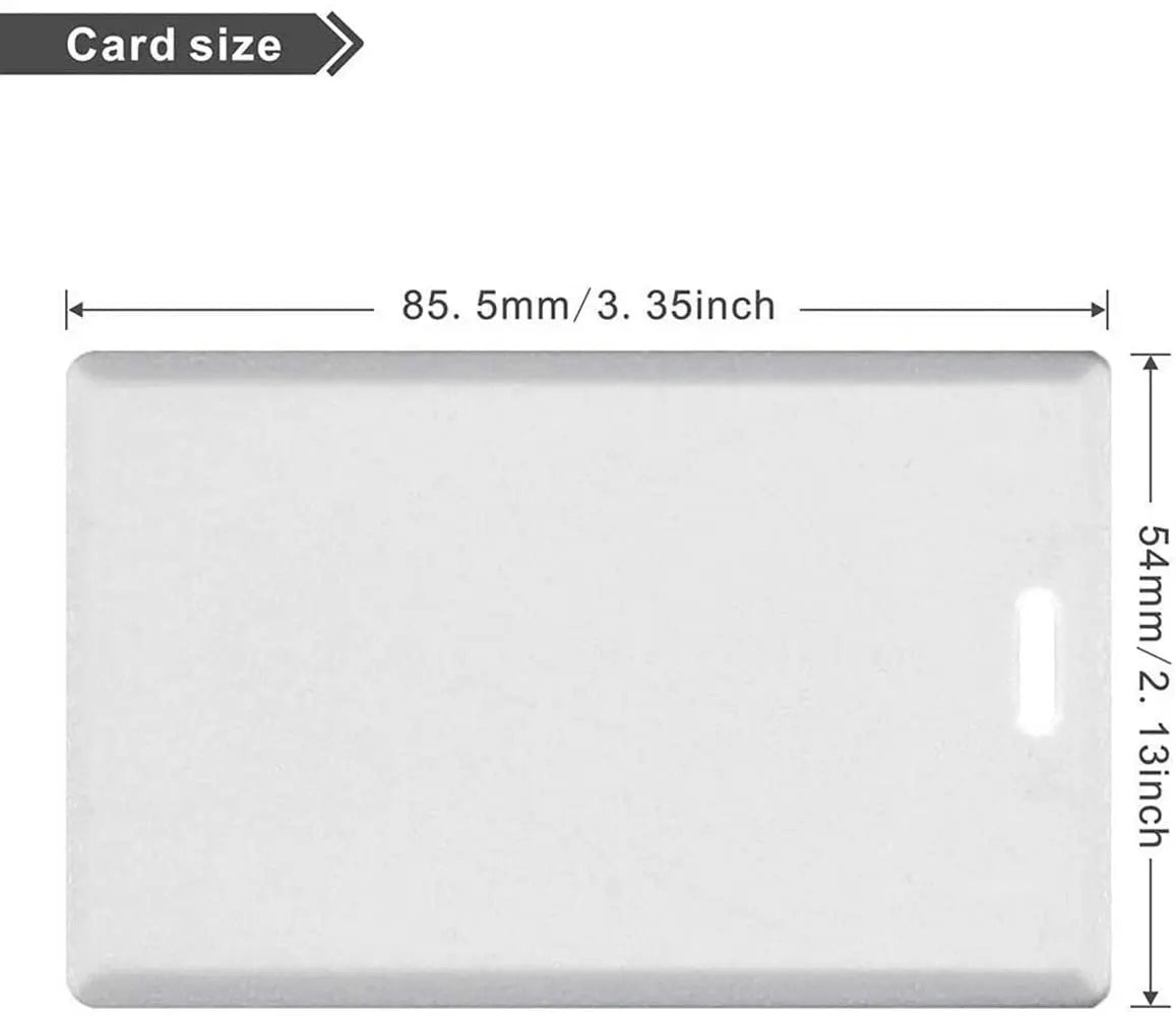 10Pcs T5577 EM4305 125khz RFID Tag Proximity Clamshell Card Thick Cards Copy Rewritable Writable Blank 1.8mm for Access Control