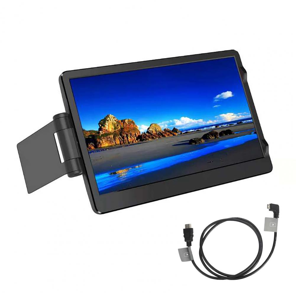 11.6 Inch EM116 Game Monitor Delicate Image HDMI-compatible USB-C 1366x768 TN Computer Game Display Monitor for Laptop Portable