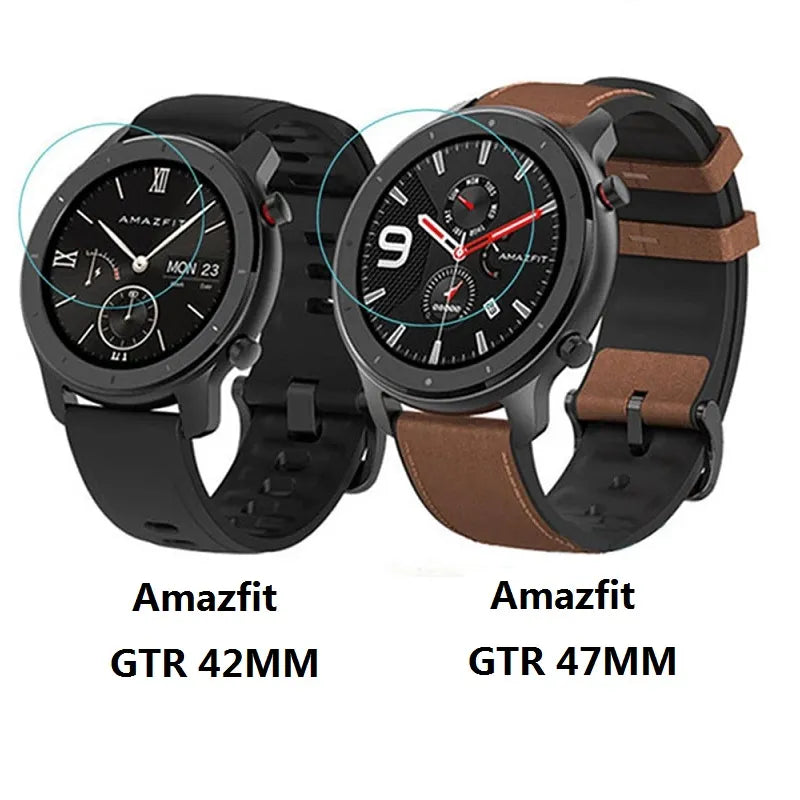Tempered Glass on Amazfit GTR Screen Protector for Amazfit GTR 47mm 42mm Glass Protector Film Foil
