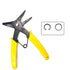 2-In-1 Circlip Pincers Set Snap Ring Pliers Retaining Crimping Tongs Spring Installation And Removal Hand Tool Alicates