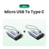 Ugreen Mobile Phone Adapter Micro USB to USB C Adapter Microusb Connector Xiaomi Redmi Oppo Vivo USB Type C Adapter Converters