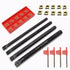 4 Set Lathe Turning Tool Holder Boring Bar Metal Shank Lathe Tool Lathe Cutter CNC Metal Turning Rod Holders And Inserts