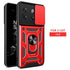 For Oneplus 10T 11R Case Slide Camera Lens Cover for OnePlus ACE 2 Pro Nord N20 SE N200 N300 Bumper Armor Stand Phone Back Coque