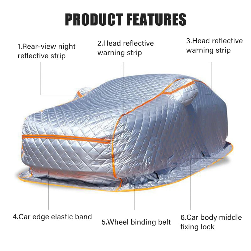 Hail Cover for Car Defender Vehicles Thick Waterproof Outdoor Accessories Snow Universal Camouflage Winter Exterior Automobiles
