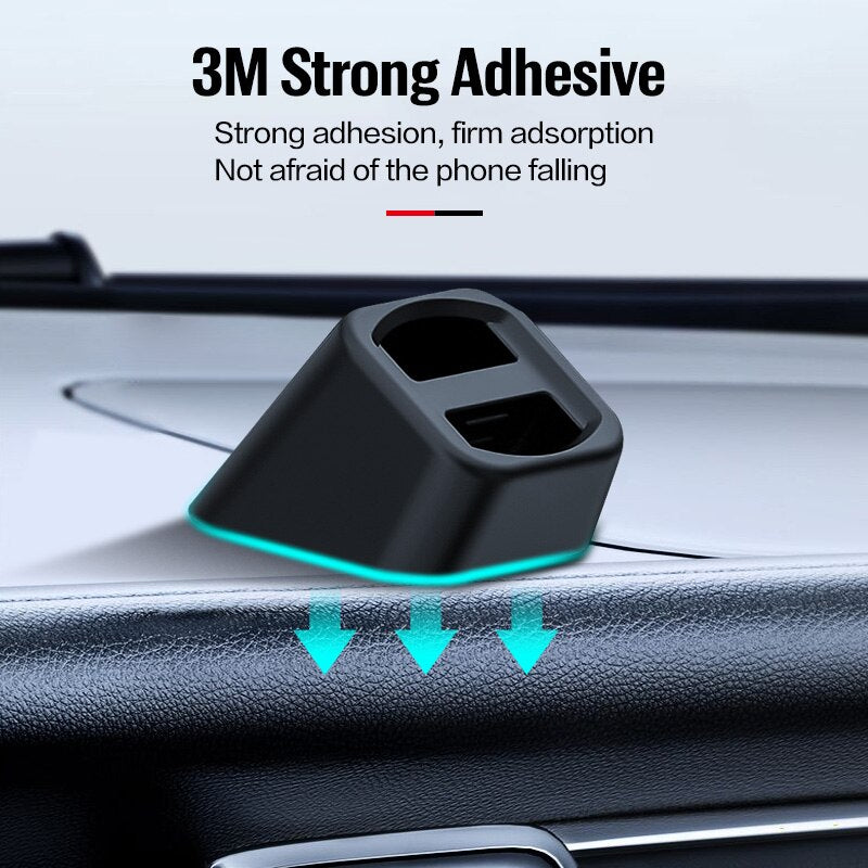 Mobile Phone Bracket Base In Car Dashboard Phone Holder Car Air Outlet Clip Bracket Base Cellphone GPS Stand Cradle Accessories