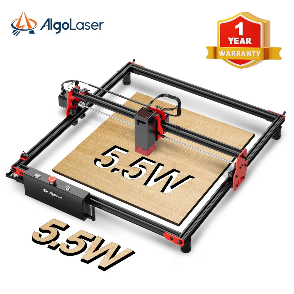 ORTUR Desktop Laser Engraver Cutter For Bigginner OLM2S2 5000mm/min 20W DIY Woodworking Metal Lase Engraving Cutting Machine
