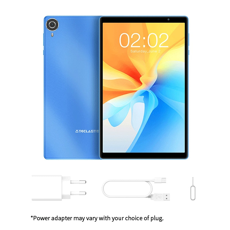 Teclast P25T 2023 Android 12 Tablet 10.1 inch IPS 1280x800 4GB RAM 64GB ROM 2.4G+5G Wi-Fi 6 BT 5.0 Type-C Dual Cameras