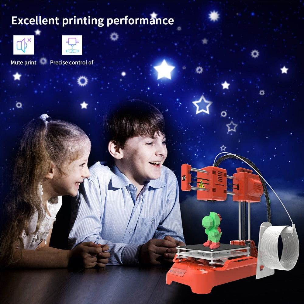 New Easythreed K7 Desktop Mini 3D Printer Printing Size for Children Student Household Education Printing KIT 3д принтер