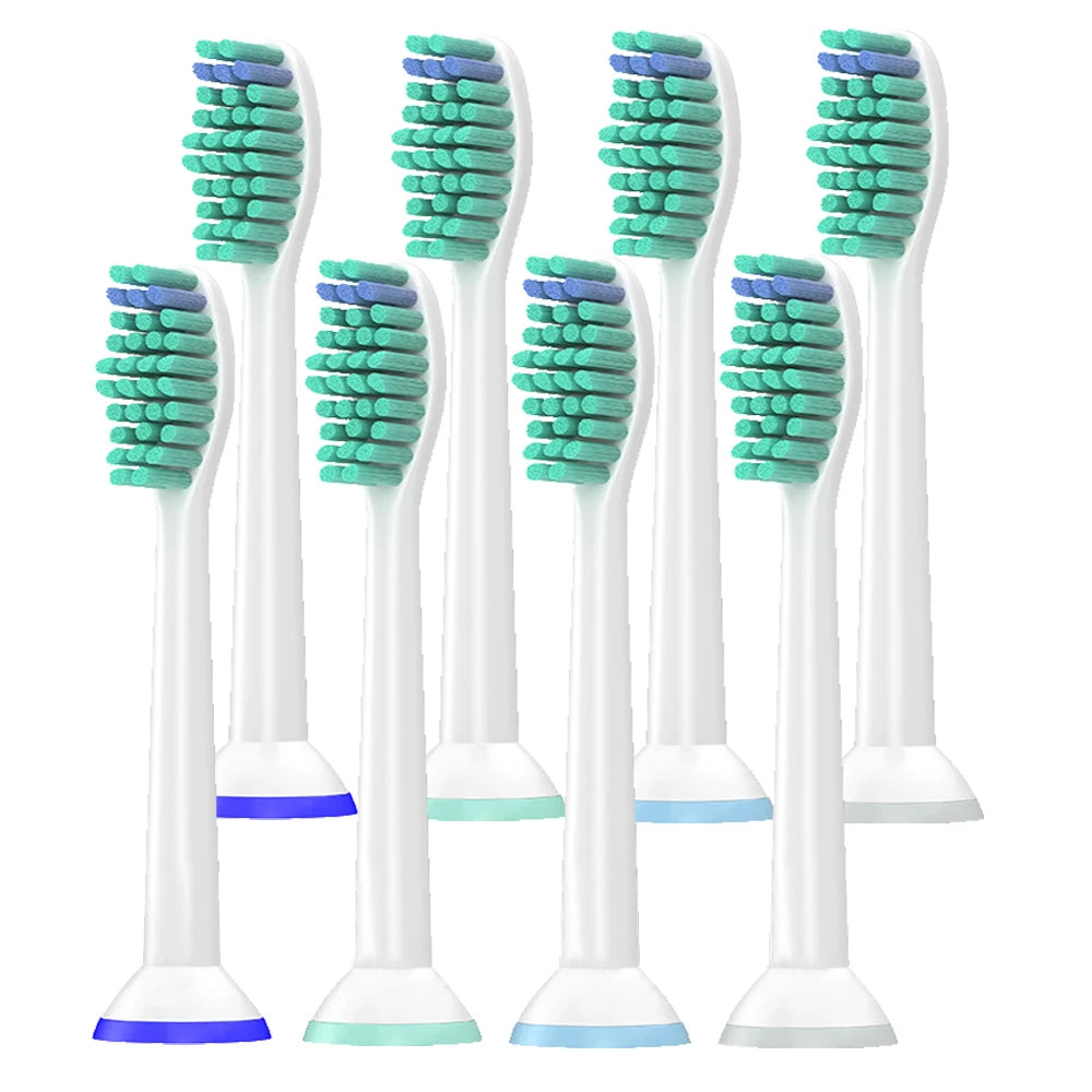 12PCS Replacement Toothbrush Heads with Cap for Philips Sonicare HX6530 HX9340 HX6930 HX6710 HX9140 HX6921 HX6930 HX6932