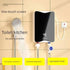 Electric Tankless Water Heater, Mini Instant Hot Water Heater with LCD Display for Shower Bathroom Kitchen Washing