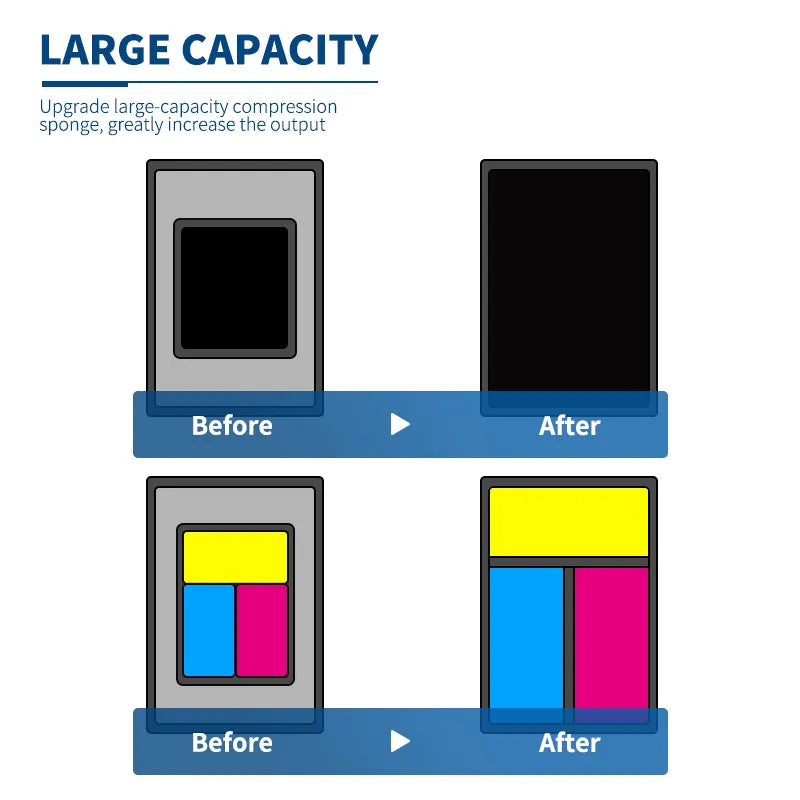 HINICOLE Compatible 301XL Ink Cartridge For HP 301 Officejet 4630 4631 4632 4634 4635 4636 4639 Envy 4500 4501 4502 4503 4504