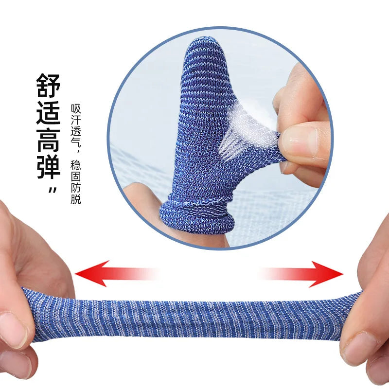 10Pcs Finger Bandage Finger Bobs Cots Buddies Dressings First Aid Tubular Bandage 15x600mm for Use Beneath A Finger Cot