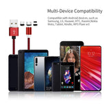Magnetic Micro USB Charger Cable Magnetico For Samsung Galaxy A5/J5 2016 Xiaomi Redmi S2 6a 4x Magnet Phone Charging Cabel Plug