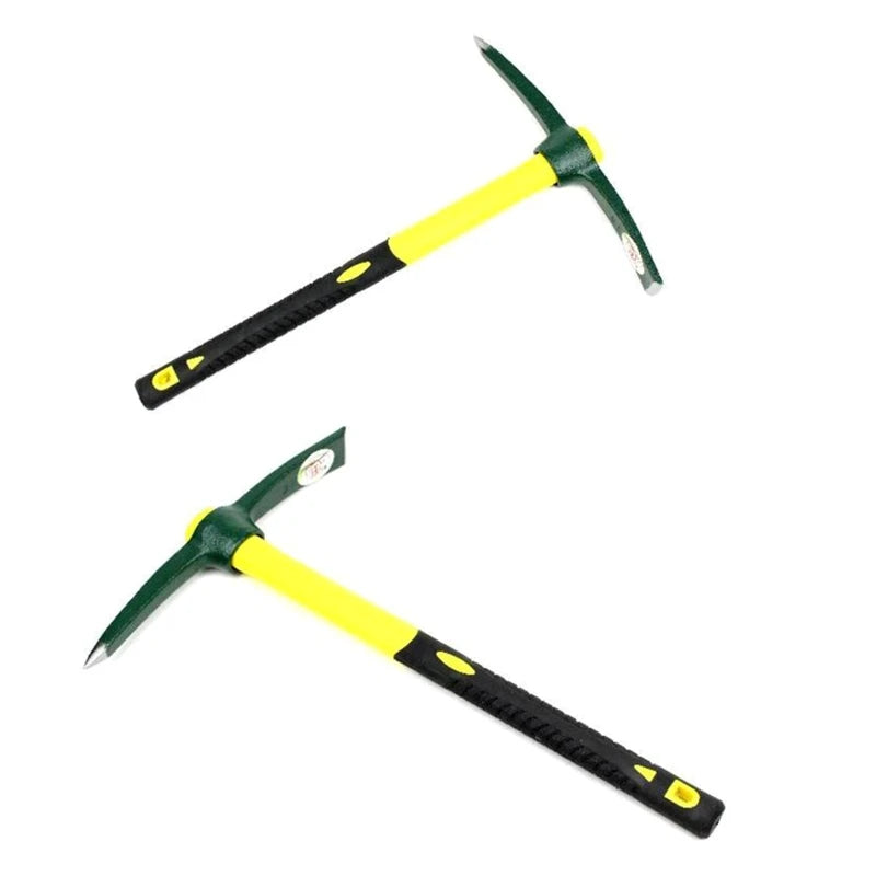 Portable Weeding Pick Axe for Digging Prospecting Camping Preparing Flower Bed Agriculture Hand Tools Labor-saving 157A