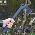 HX Outdoor Camping Axe rescue emergency outdoor equipment Fire axe self-defense multi-functional tactical axe 440 steel