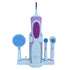1 PC Adhesive Electric Toothbrush Holder Wall Mounted Tooth Brush Heads Rack Organizer For Oral B For Bathroom Kitchen