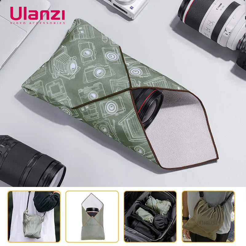 5/3/2/1 pcs Ulanzi Foldable Camera Protective Wrap Compatible with Canon, Nikon, and Sony DSLRs, Provides Ultimate Protection